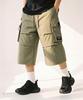 LIFEWORK Cropped Wide Cargo Pants