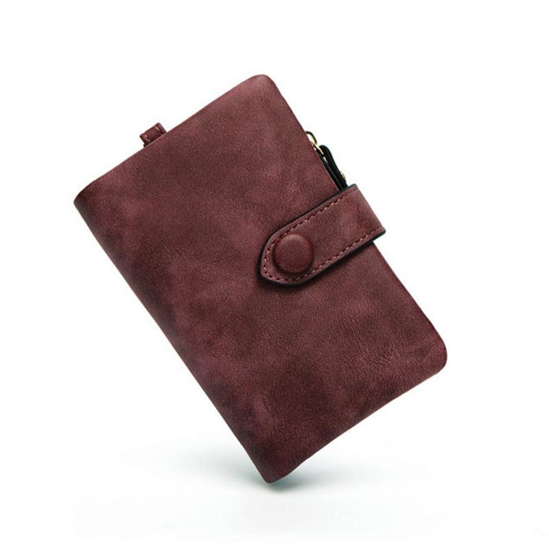 Suede Wallet Snake Leather Clutch Bag OEM Wallet Women's Change Bag Purse