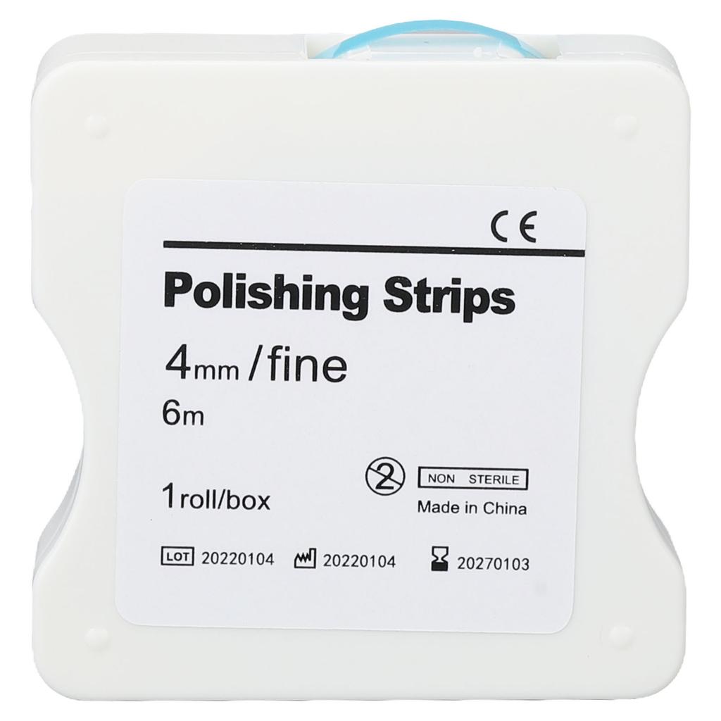 Zahnpoliturstreifen 4mm Harz Zahnaufhellung Finishing Polierstreifen Schleifmittel Zahnschleifstreifen