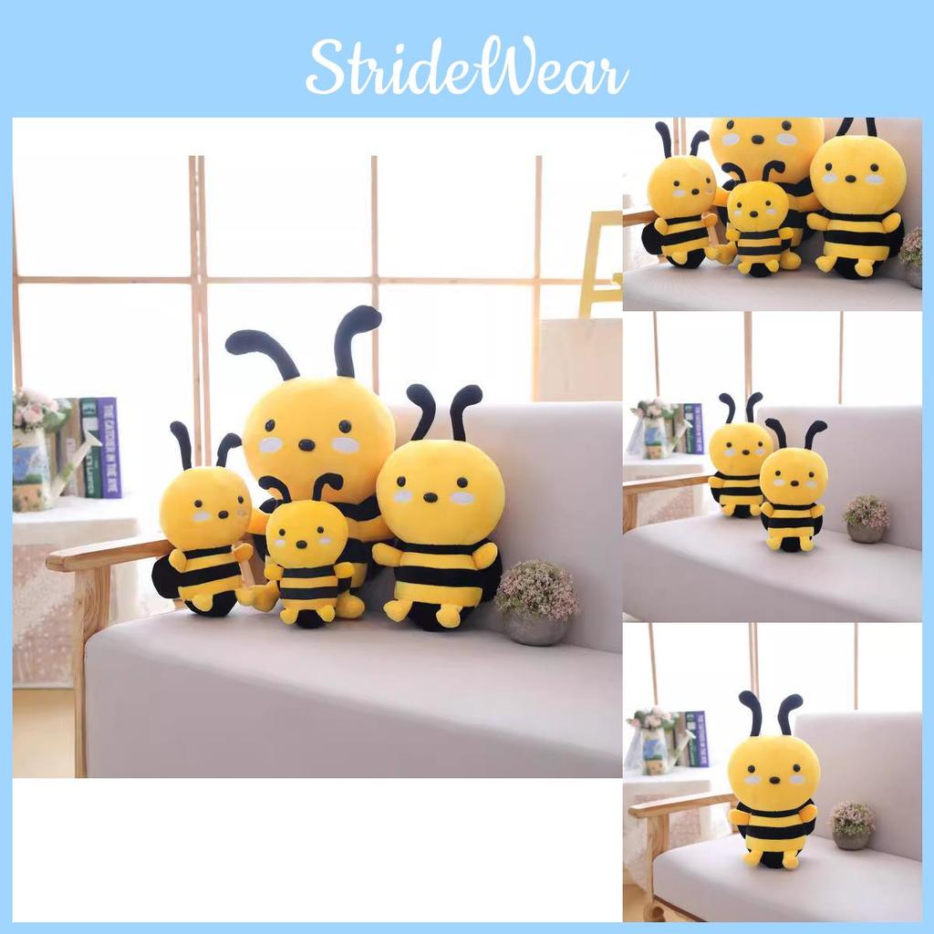 Bee Plush Stuffed Toy Insect Stuffed Doll Childrens Birthday Gift Cozy Cushion