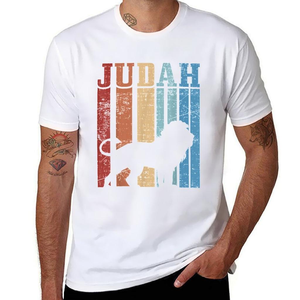 Lion Of Judah Design Hebrew Israelite Design Tshirt Fitness Quick Dry Short Sleeve Top Tshirt