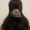 Korean Heart-Shaped Slim Waist Floral Double Layer Hair Tie - Elegant & Versatile Hair Accessory