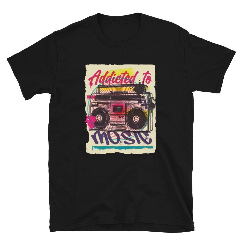 Boombox Old School Vintage T-Shirt 3XL