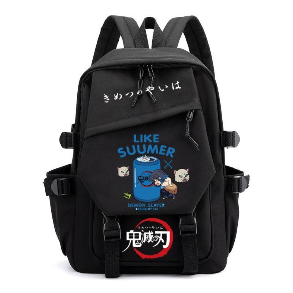 Ghost Annihilation Blade Backpack Large Capacity ins School Bag Japanese Retro Junior High School School Season Good Things Backpack High