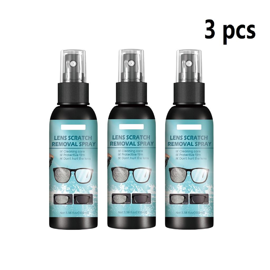 Eyeglass Cleaning Solution Multipurpose Glasses Care Liquid Lens Scratch Cleaning Tools High Concentration Glasses Repair Spray