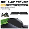 No-Residue Silicone Gas Tank Sticker for KAWASAKI Z900 2017-2025 Motorcycles Fuel tank protective sticker