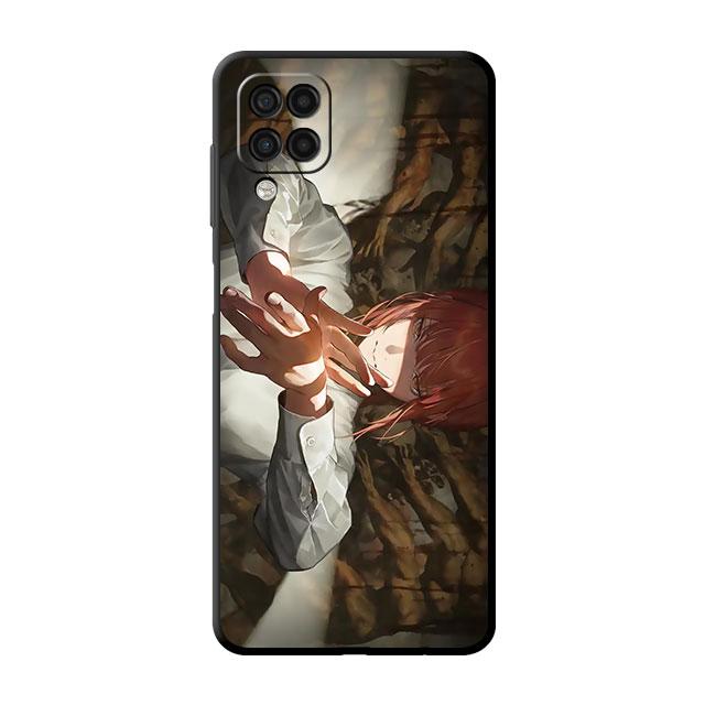 Weicher Fall für Smaung Galaxy A52 A13 A53 A12 A51 A32 A21s A33 A22 A23 A31 A03 A72 A41 A11 A04 Telefonabdeckung Chainsaw Man Makima Sac