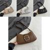 Elegant Spring Shoulder Bag For Women Trendy Pu Crossbody Bag With Exquisite Sewing Urban Fashion