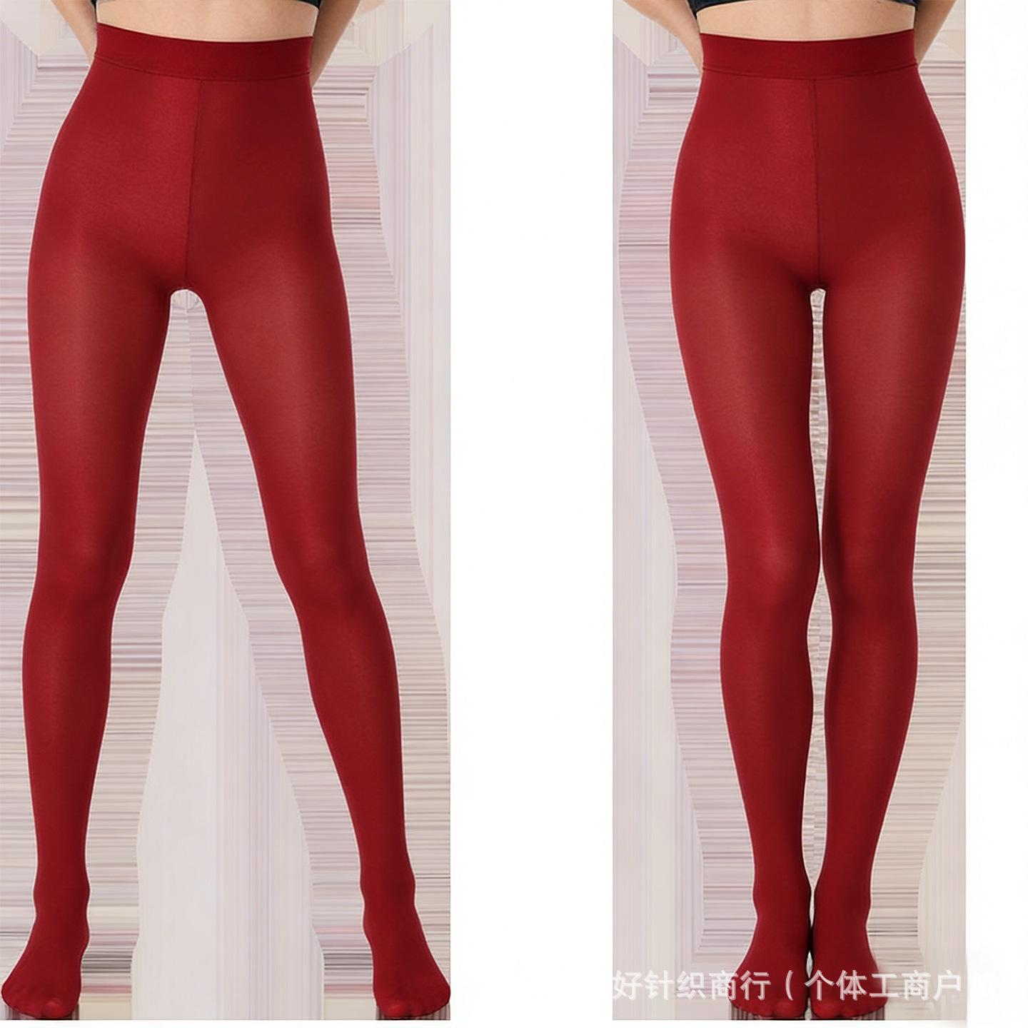 

shaping tights Reflective socks, glitter pantyhose, Latin pole dance aerobics tights, shapewear socks Average Size（80-140Jin вино красного