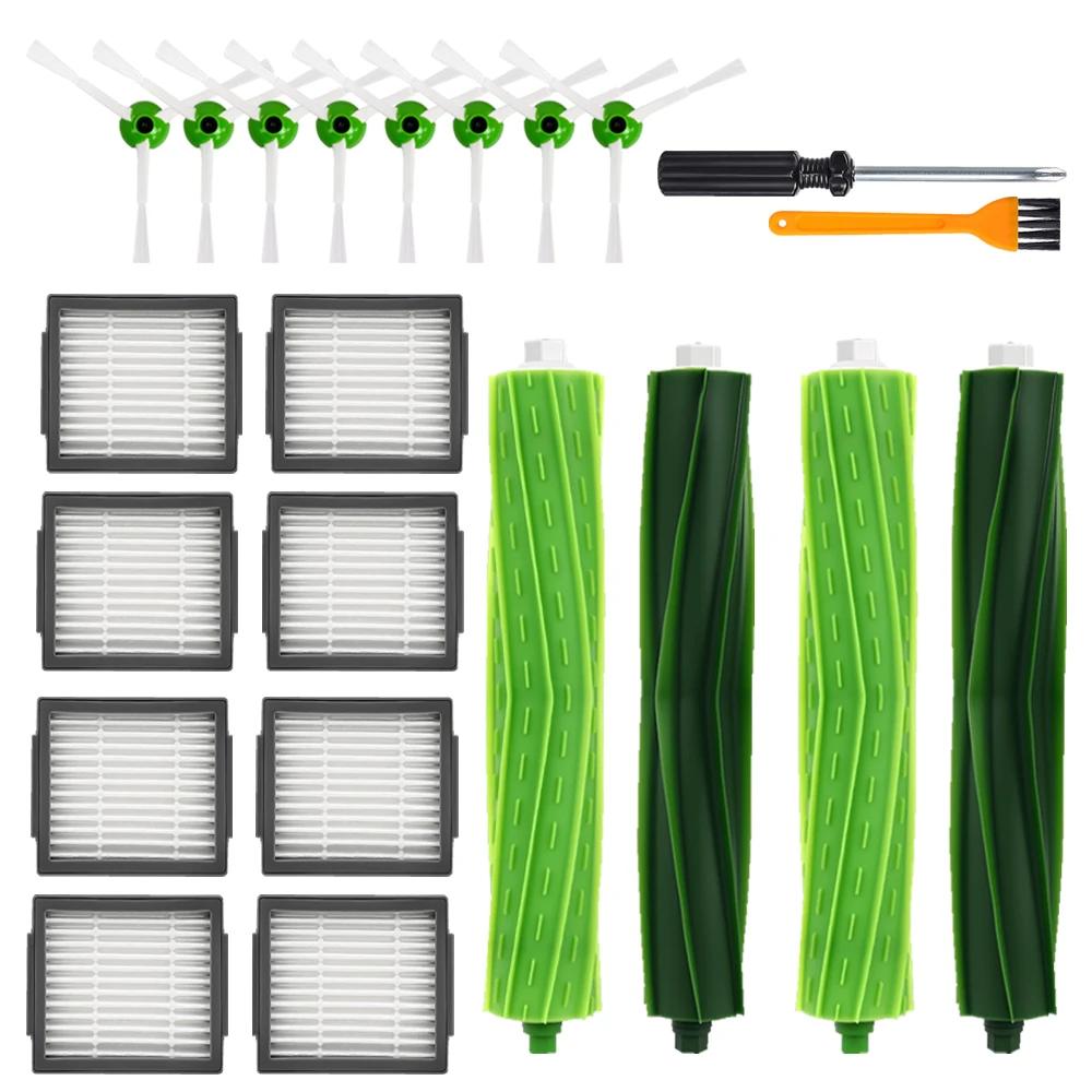 Dust Bag Main Side Brush HEPA Filter Part Compatible For iRobot Roomba E1 E6 E7 i1 i1+ i1 i1+ i6 i6+ i7 i7+ i8 i8+ Robot Vacuum