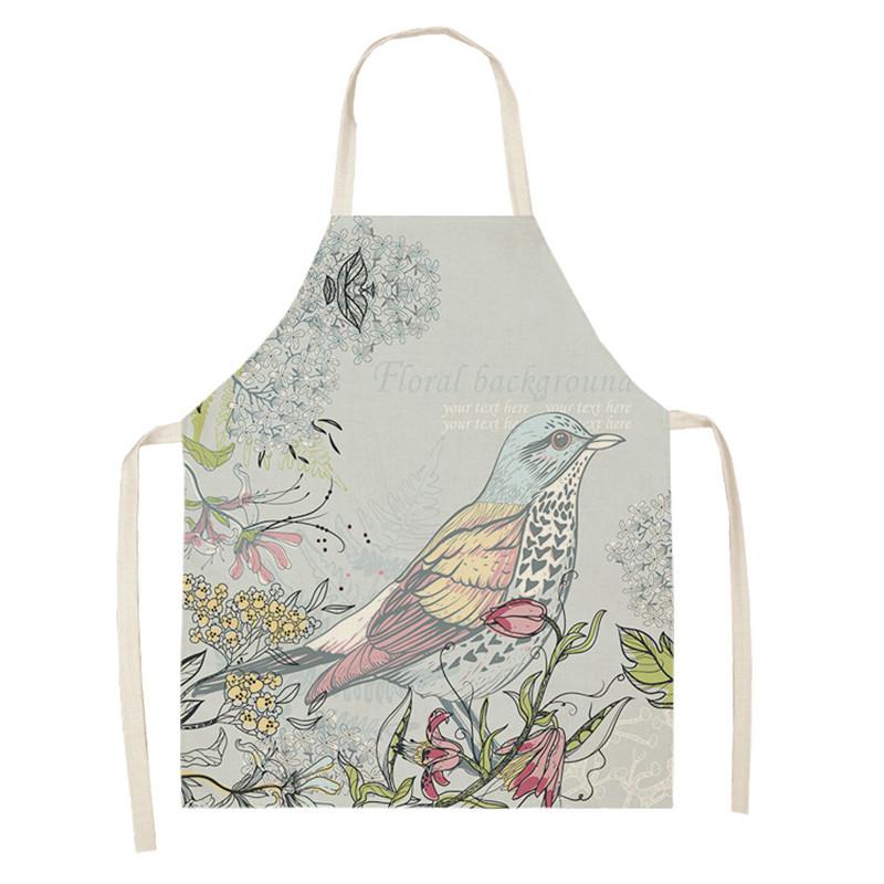 Barista Bird Print Home Kitchen Aprons Womens Kitchen Aprons Master Aprons Kitchen Baking Aprons