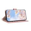Wallet Case for Reno15 Pro 5G - Leather/PU, Pink, With Lanyard