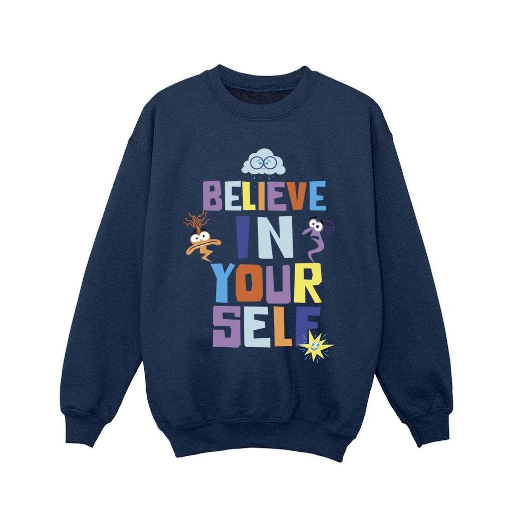 Inside Out 2 Girls Believe In Yourself Sweatshirt