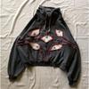 Y2K Devil Eyes Collection Cotton Hoodie Retro Graphic Print Top Sweatshirt