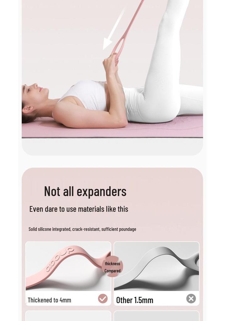 8-Shaped Elastic Band for Women's Back Training & Shoulder Stretching (MD-01)