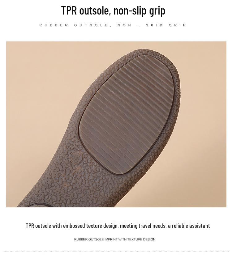 2025 Women's Casual Loafers: Comfortable Soft Sole & Upper, Plus Size, Bean Shoes