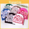 Korean Style Knit Cap For Autumn Winter Casual Wear With Letter Motifs