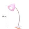 Tischlampe in Bonbonfarben, Mini-Tischlampe zum Anklipsen, Schreibtischlampe, LED-Licht, verstellbares Buchlicht, Nacht-LED-Augenschutz, Leselampe