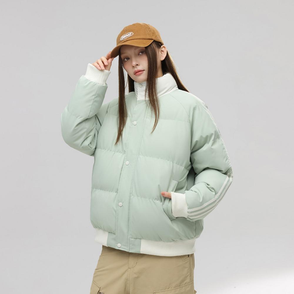 

Хлопковая одежда одинакова для мужчин и женщин, и новая зимняя утепленная теплая ветрозащитная хлопковая куртка со стойкой. 3XL