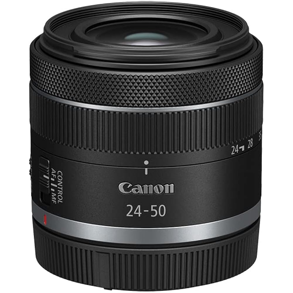 The Canon RF24-50mm F4.5-6.3 is an STM for Canon Full Frame Mirrorless RF Mount Cameras Wide Angl...