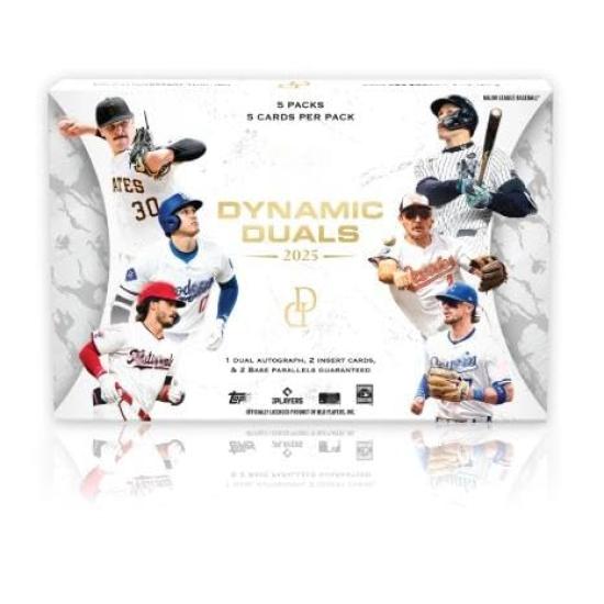 

2025 Topps Dynamic Duals Baseball коробка Topps Dynamic Duals Baseball коробка -