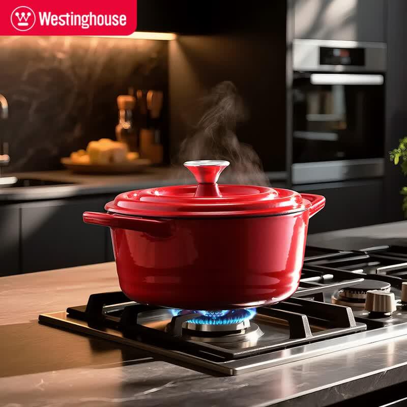 Westinghouse Enamel Cast Iron Stew Pot