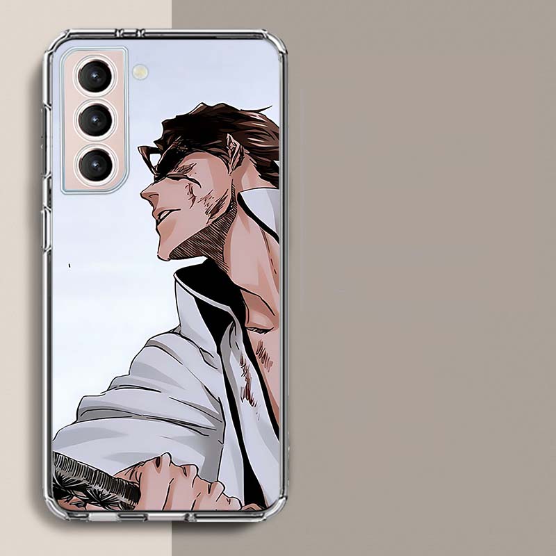 Bleach Aizen Sousuke Phone Case For Samsung A16 A26 A36 A56 A17 A15 A25 A35 A55 A14 A24 A34 A54 A04S A05S Galaxy Note 20 10 9 8
