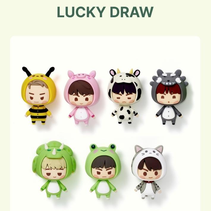 BTS Insel im SEOM Figurenmagnet Glücksspiel