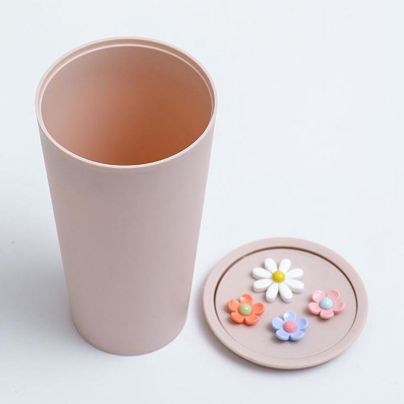 Car Trash Can, Car Trash Cup with Lid,Multipurpose Trash Can for Car, Office & Home,Desktop Trash Can Storage Box