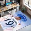 Kylian Mbappe Pattern Rug, Indoor/Outdoor Mat, for Picnic, Gameroom, Bedroom, Office, Living Room, Home Decor Carpet, Birthday Gift