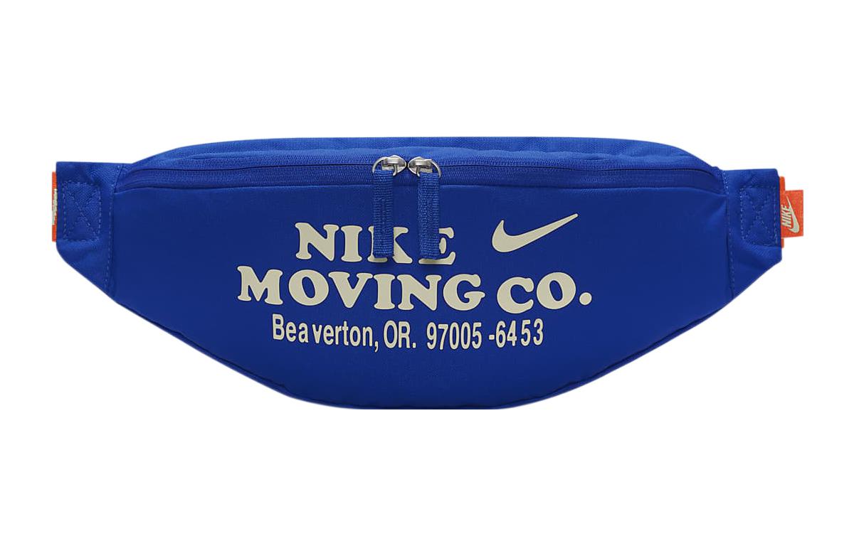 

Nike Heritage Polyester One Shoulder Crossbody Fanny Pack Regular Unisex Blue DV6072-405