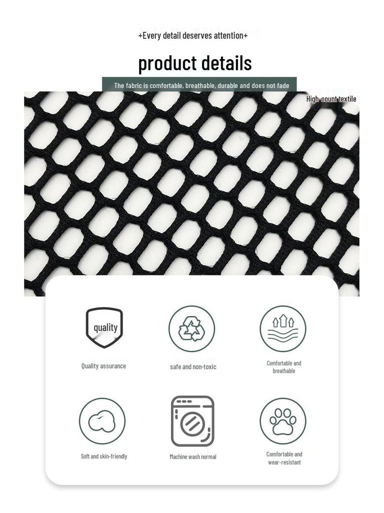 Large Hole Double-Sided Hexagonal Mesh Fabric for Fashion Bags and Shoes