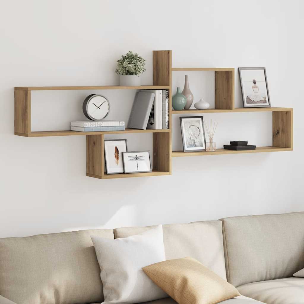 Wall Shelf Artisan Oak 167.5 x 18 x 68 cm Particleboard