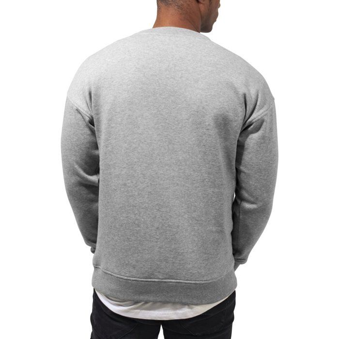 Pullover - URBAN CLASSICS - Camden - Gris - 63% coton - 37% polyester