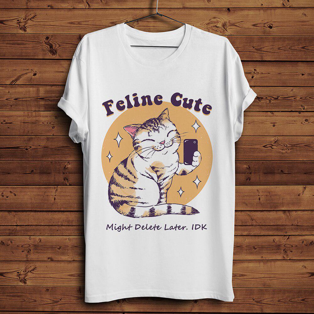 T-shirt Homme Yin Yang Cats – Sweat Chat Mignon Et Design Yin Yang – Taille S à 5XL