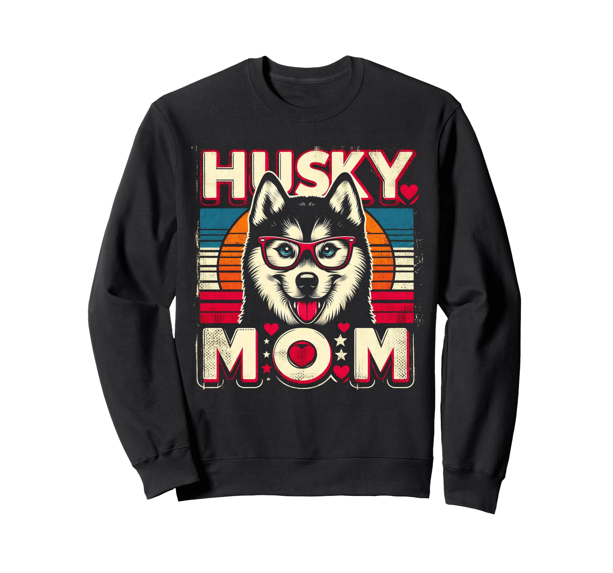 

Husky Mom Siberian Husky Dog Pet Sweatshirt Women s чёрный
