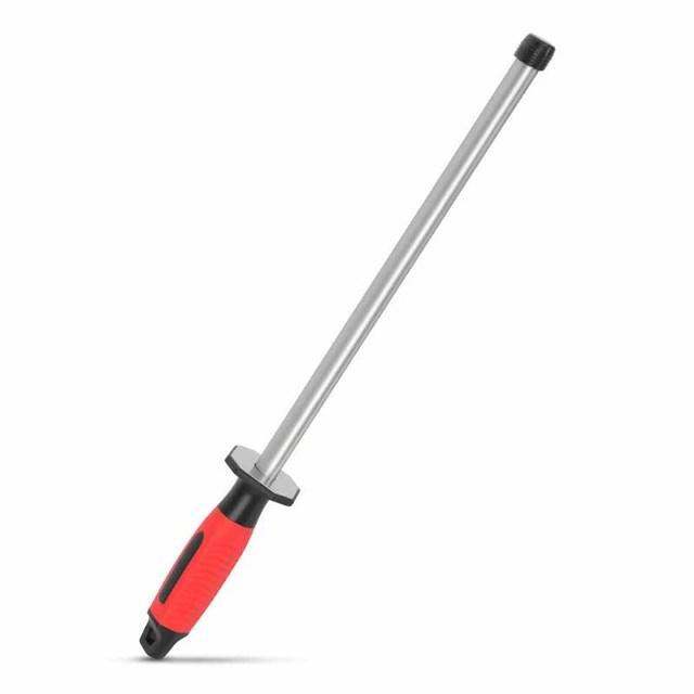 High Quality 8-12Inch Diamond Knife Sharpener Rod,Professional Sharpening Steel for Master Chef,Sharpener Stone Tool,for Kitchen