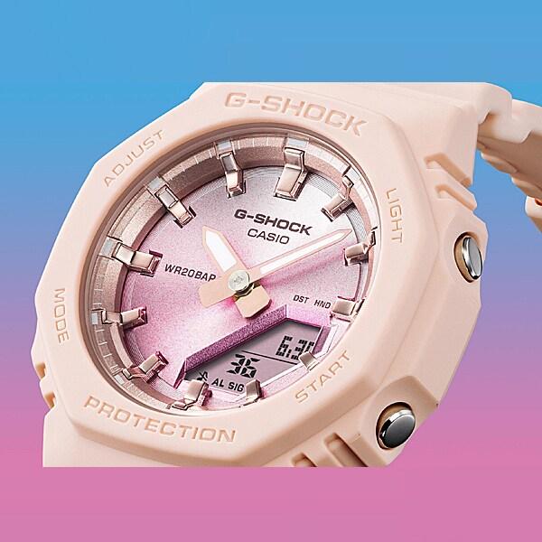 CASIO Women's G-SHOCK GMA-P2100SG-4AJF [G-SHOCK] Round Watch Pink Resin *Biomas Plastic
