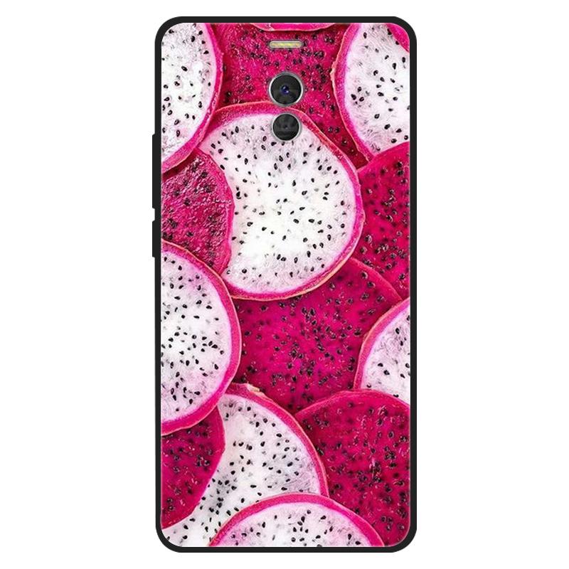 For Meizu M6 Note Case Silicone Cat Painted Soft Black Cover for Meizu M6Note M3 Note 8 Cover TPU Coque Protective Capa