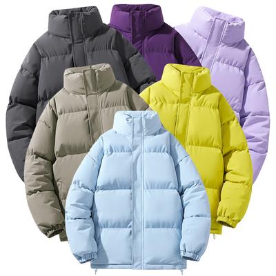 Gepolsterte Jacke Herren Winter neue mehrfarbige lässige Mode vielseitige Brotkleidung Baumwollkleidung