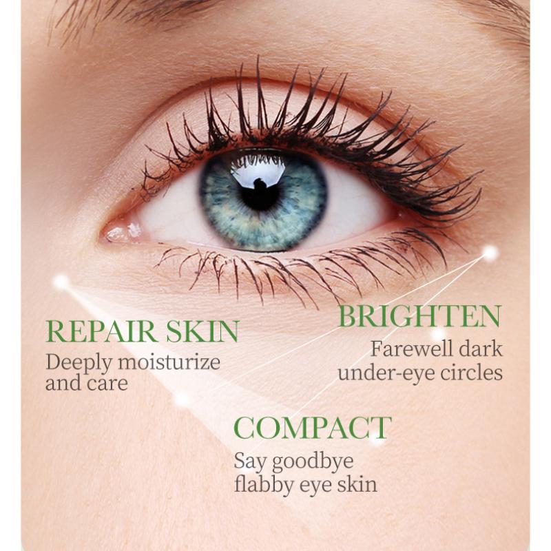 Aloe Vera Oční maska SADOER Kolagen Zlepšuje tmavé kruhy Vrásky kolem očí Váčky pod očima