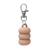 Lip Balm Cover Key Fob Elegant Keychain Charm for Purse Wallet Decoration Bag Hanging Pendant Holder Accessory
