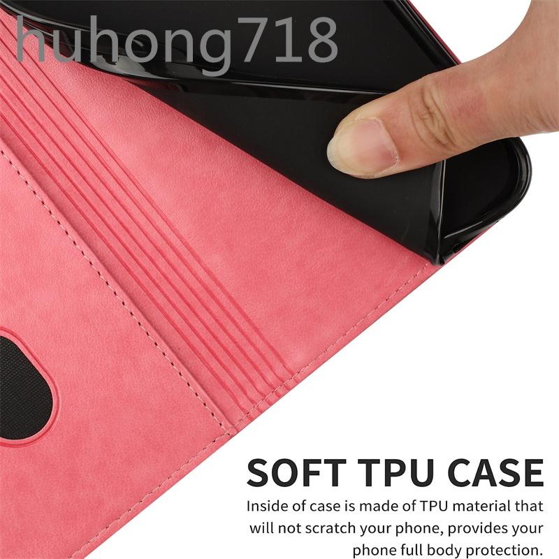 For Motorola Moto G 2023 2024 Play Power Stylus 2025 4G 5G Case Leather Wallet Flip Casing with Card Holder Cover