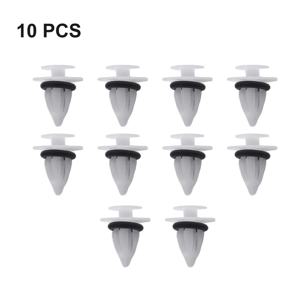 Auto Parts Side Trim Clips Practical Replacement Stylish White 51777171002 ABS Brand New Elegant Design Good Effect
