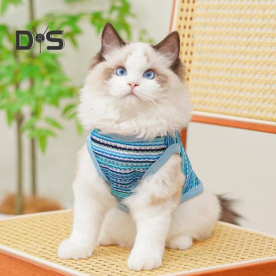 Dog Shirts Summer Sleeveless Pet Vest Breathable Hollow Cooling Clothes Pet Outfit for Small Dogs And Cats