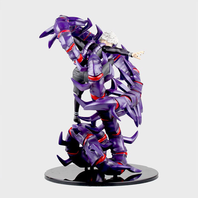 28cm Tokyo Ghoul Half-Kakuja Centipede Form Kaneki Ken Action Figure White Hair Awakened One-Eyed Ghoul Statue Anime Toy Gift