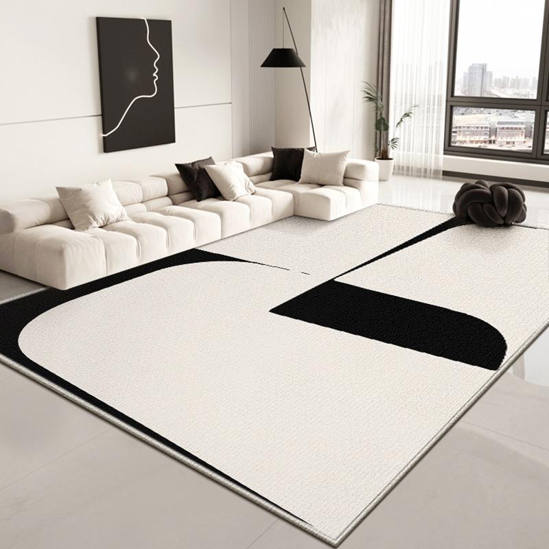 Modern Minimalist Bedroom Decor Washable Carpet Thick Lounge Rug Large Area Carpets for Living Room Home Cloakroom Anti-slip Mat