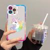 Cartoon Unicorn Phone Case For Redmi 7 8 9 A For Redmi Note 5 7 8 9 10 11 Pro Max 4G 5G Funfas