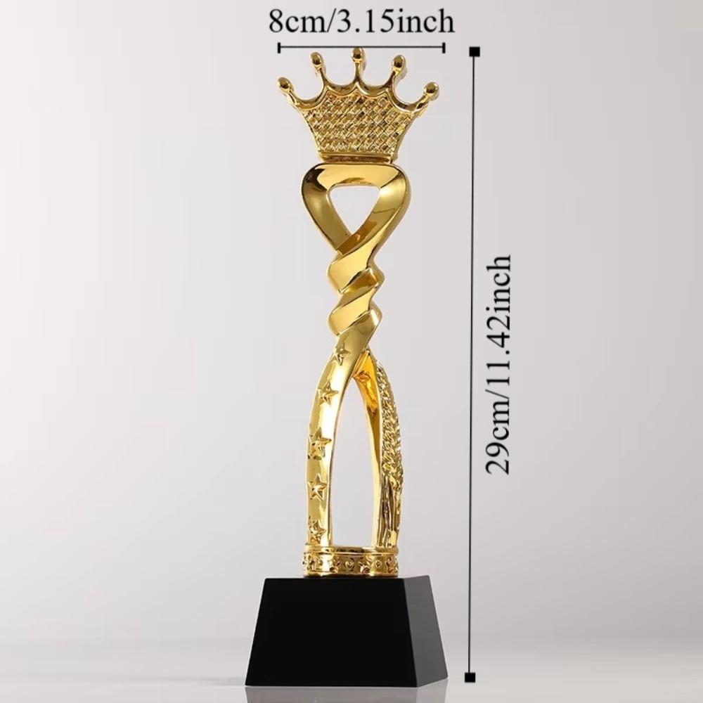 Crown Small Prize Cup Resin Winner Award Trophy Toy New Resin Award Trophy  Kindergarten Kids Gift