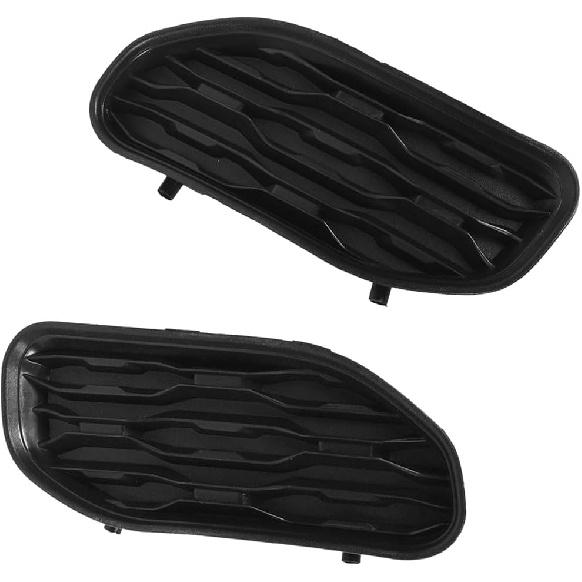 Paire Grille Inférieure Inserts de Calandre Cache-Bordure, Espaceur de Cache Pare-Chocs Inférieur Avant, Compatible 2019-2023 avec Dodge RAM 1500